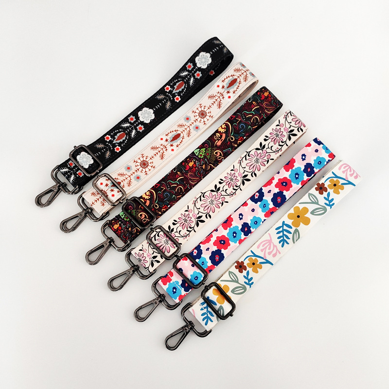 Νέα Τυπωμένη Γυναικεία Τσάντα Εξαρτήματα Ρυθμιζόμενα Ώμου Διασταυρούμενο Λουράκι Μακρύ Ώμου display picture 3