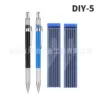 DIY-5 4-piece set black and blue 2.0 82g