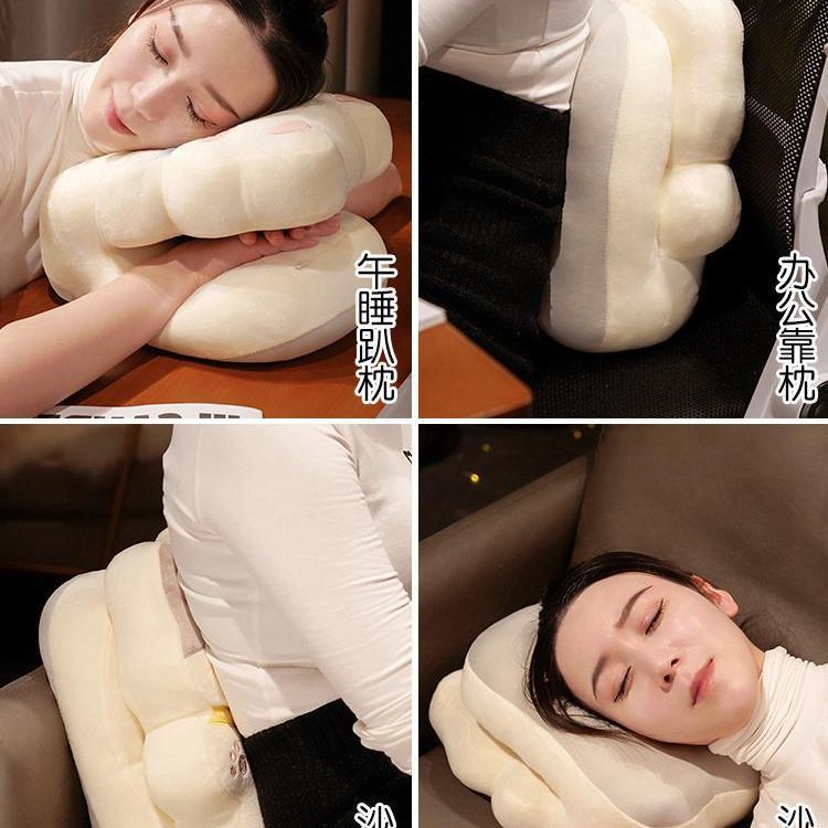 Almohada para Siesta de Escritorio de Peluche para Oficina y Escritorio