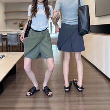 防晒裙裤子女2025夏季薄款高腰显瘦宽松大码休闲百搭防走光短裤女