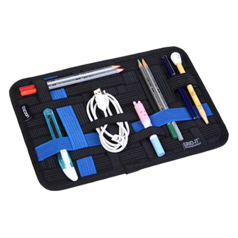 Elastic Storage Board Digital Folding Storage Bag Travel Data Cable Storage Bag Data Cable Storage Bag