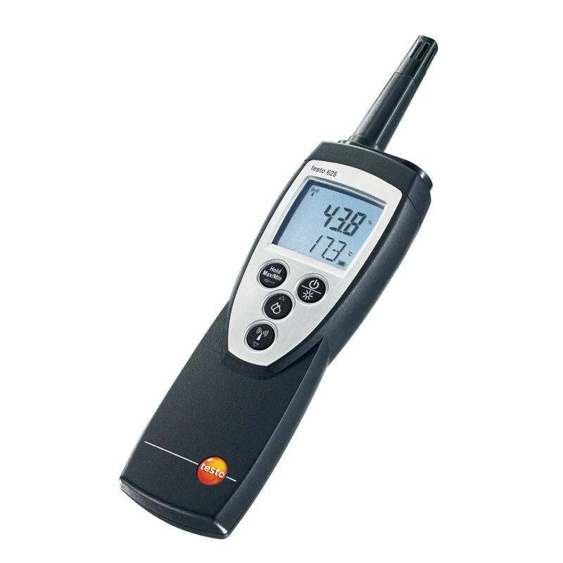 Testo Type 625 Измеритель температуры и влажности Высокоточный цифровой дисплей Внутренние Измеритель температуры и влажности testo625