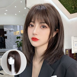 假发片;真发假发;假发马尾