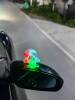 New upgraded version of the enhanced thunder fighter (new seven-color 3 lights, red fan blades) with stickers
