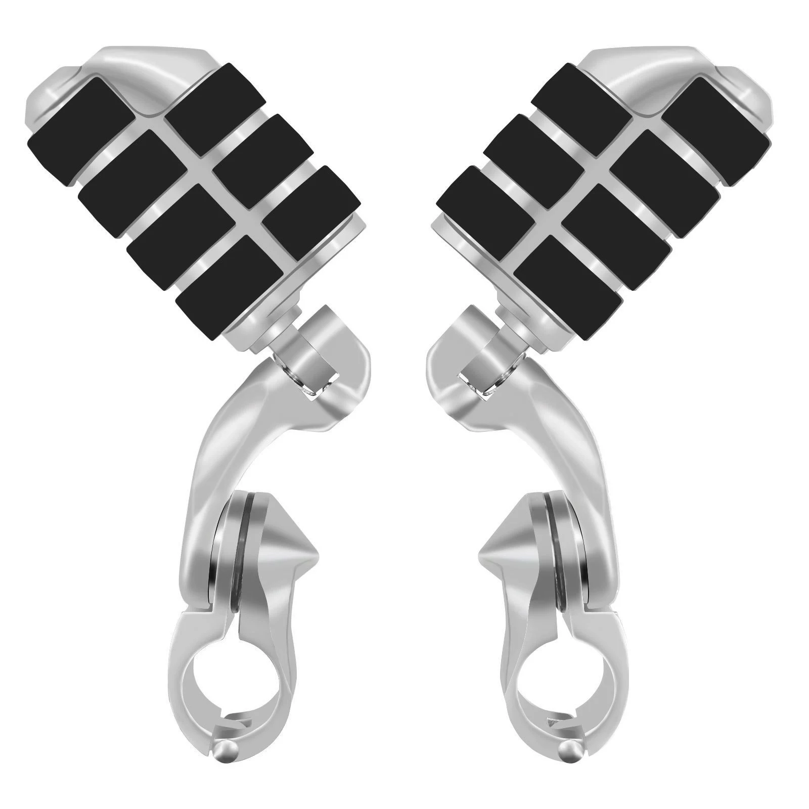 Трансграничные прямые продажи Harley мотоцикл передняя и задняя универсальные 7 резиновых коротких ножных педалей