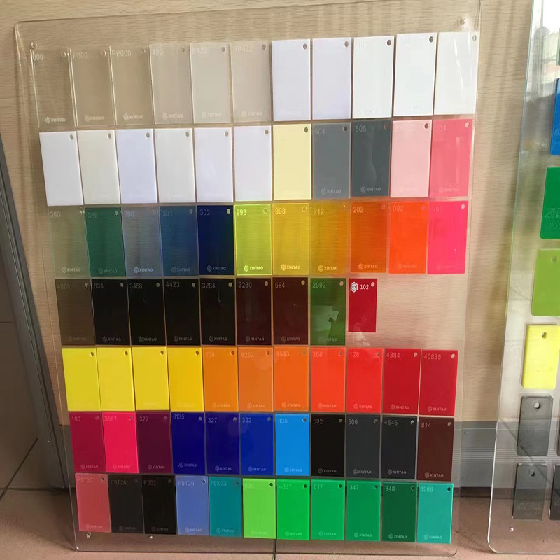 彩色亚克力板半透明有机玻璃板PS板乳白黑色圆片加工雕刻激光丝印