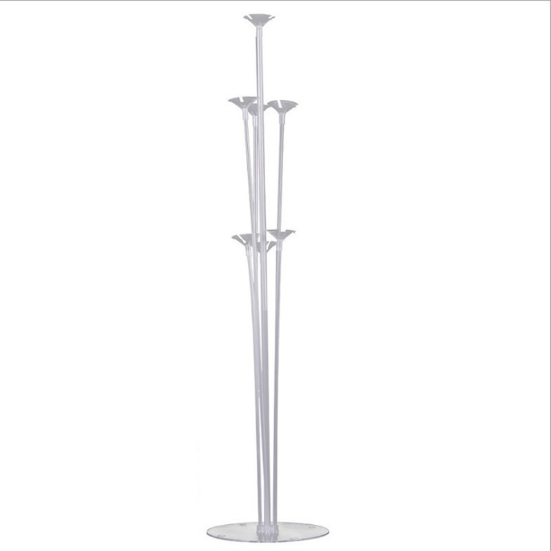 Columna de globos al por mayor para mesa de boda, base flotante rellena de agua, decoración de cumpleaños, arreglo de boda de PVC, guía para el camino de la boda