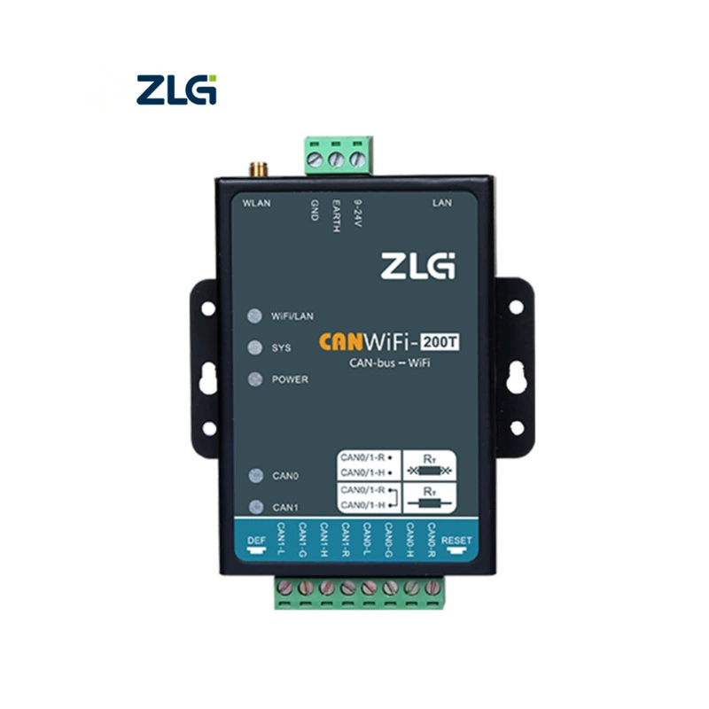 ZLG Zhiyuan электронный промышленный класс высокопроизводительный WiFi в CAN модуль CANWiFi-200T конвертер