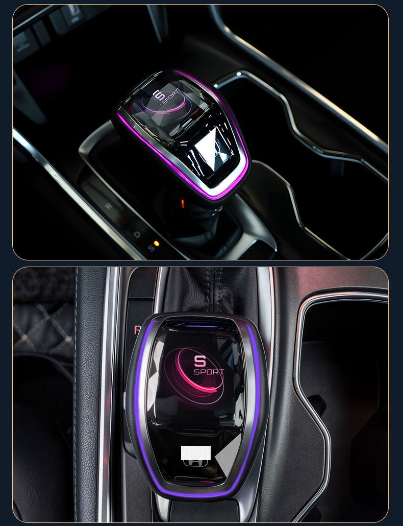 Suitable for Honda Crv, Hao Ying, Accord, Civic, Fit, Lingpai, Hrv, Vezel Lcd Crystal Gear Shift Knob