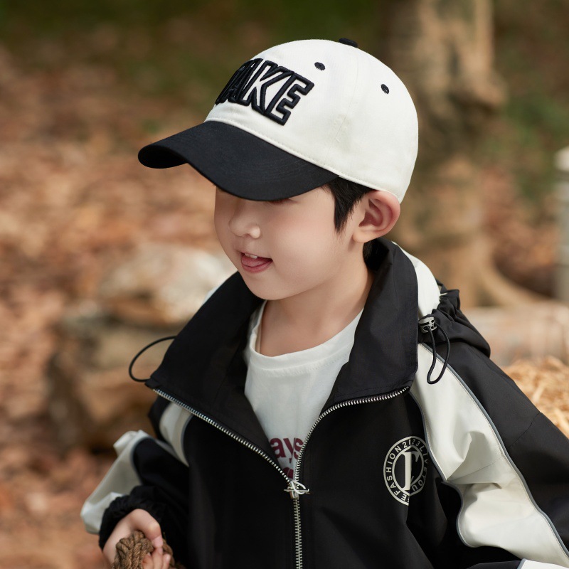 Kids Casual Sun Hat UPF 50+ Children's Summer Thin Breathable Mesh Baseball Cap, Unisex Baby Korean Style Letter Sun Protection Cap_voghion.com