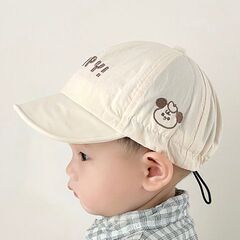 速乾の薄いタイプの子供の日焼け止めのアヒルの舌の帽子の春の夏の野球の帽子の男の子の女の子は太陽の柔らかい軒を遮ります。