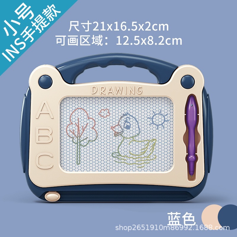 Productos explosivos transfronterizos niños tablero de dibujo magnético colorido para niños jardín de infantes aprender a dibujar graffiti tablero de escritura desmontable