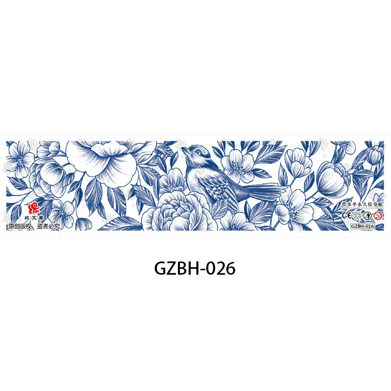 Herbal tattoo stickers, waterproof sticker, new collection