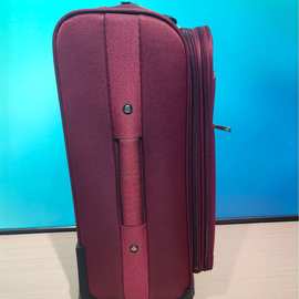 长丝5*5PVC红色布箱拼盖万向轮拉杆箱新款行李箱