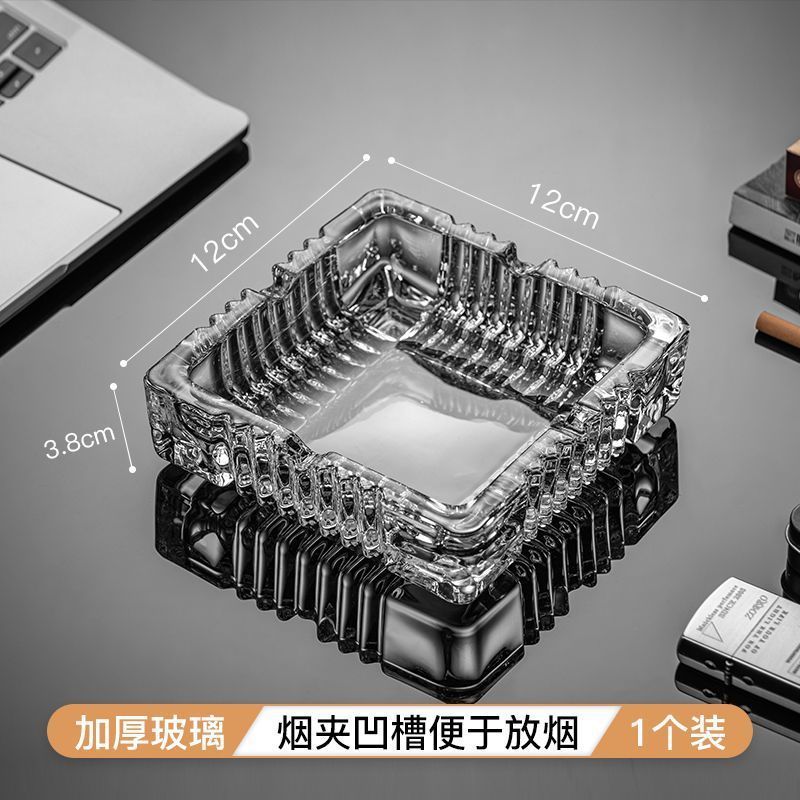 12 두껍고 낙하 방지, 비비행 연기 - 투명