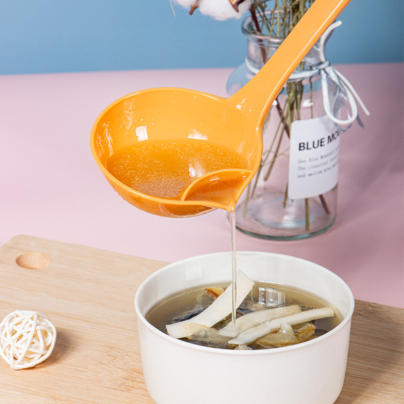 Nueva sopa nórdica cuchara de filtro de aceite de cocina de lujo luz residuo de aceite olla caliente filtro de aceite separación de aceite cuchara de aceite fábrica al por mayor