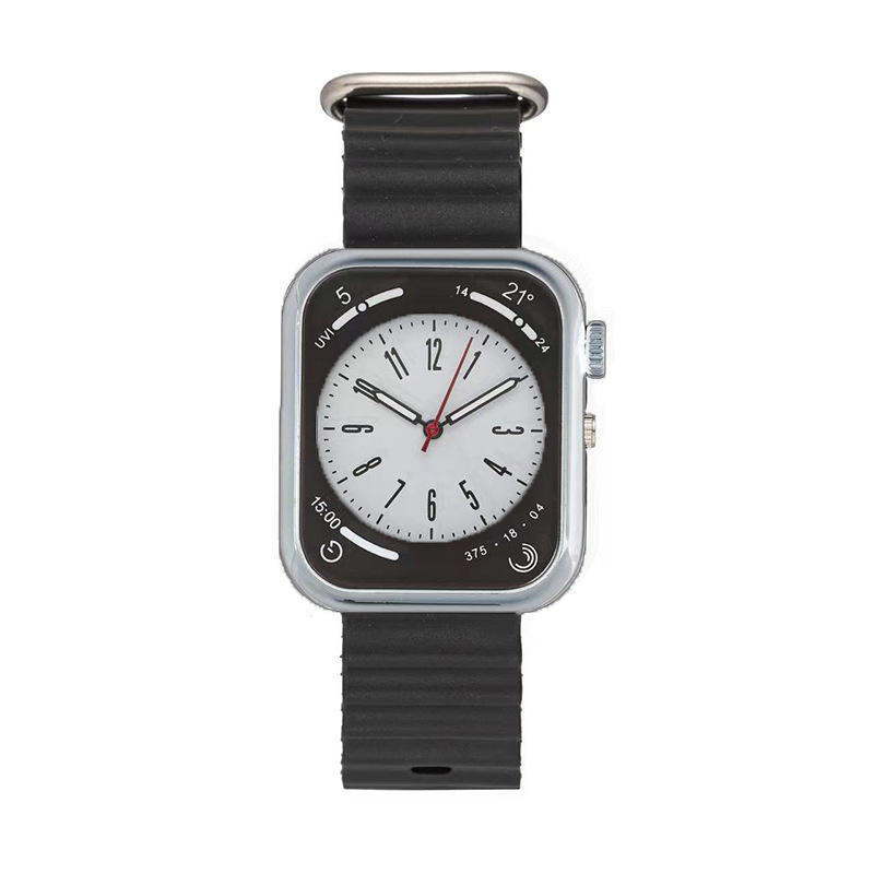 Orologio alla moda WATC con cinturino in silicone sportivo con cronometraggio funzionale al quarzo Multi S8_voghion.com