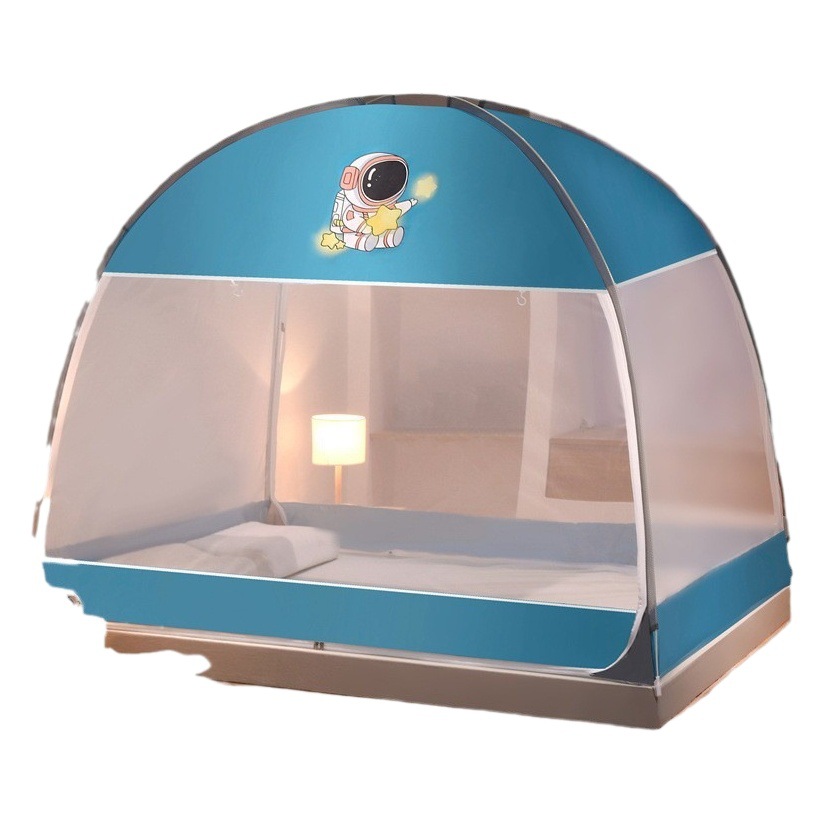 2024 nueva malla de cifrado mayor tela de polvo libre de instalación yurta mosquitera
