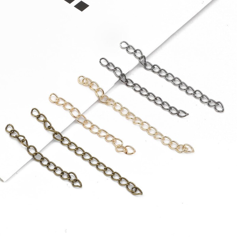 AliExpress extended chain material making bracelet necklace handmade DIY jewelry accessories plus long chain adjustment chain tail chain AliExpress extended chain material making bracelet necklace handmade DIY jewelry accessories plus long chain adjustment chain tail chain