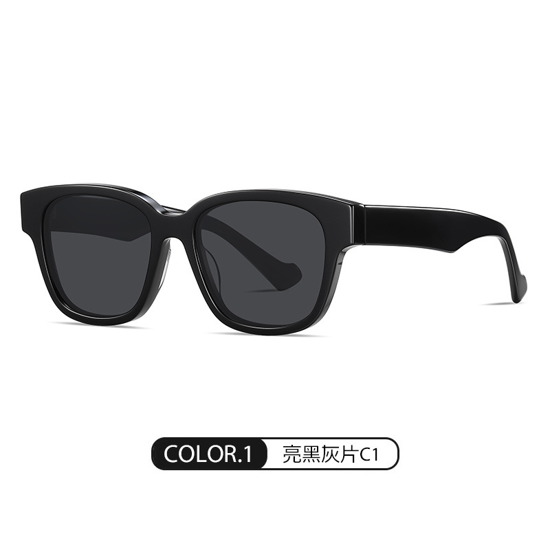 Lente polarizada de placa hecha a mano S32103 nuevas gafas de sol femeninas ins gafas de sol cuadradas gafas de sol UV para exteriores