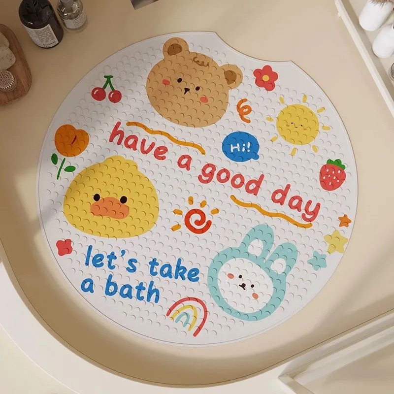 Rutschfeste Badematte Für Dusche Und Wc Wasserfeste Duschmatte_voghion.com