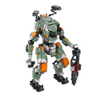 Moc: C6739 Bt-7274 Pioneer Titan Mecha Model 1057 Particle Count