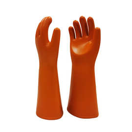 高低压电工绝缘手套12kv绝缘橡胶手套电力电工防护安全劳保手套