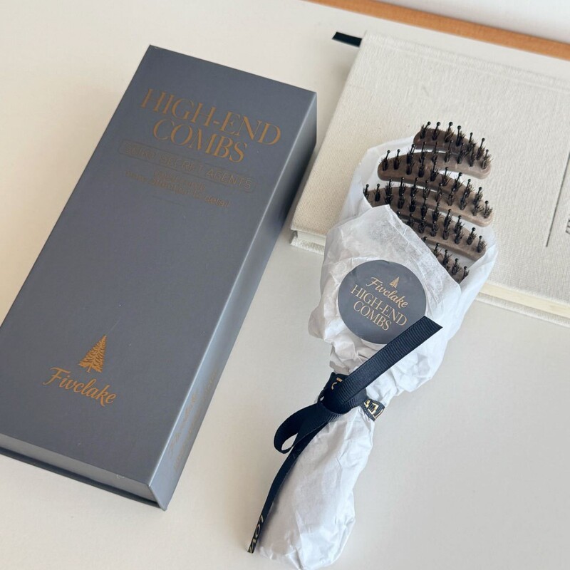 Original Imported Kawatani British Fragrant Bristle Hairbrush for Hair Care, Volumizing, and Head Massage