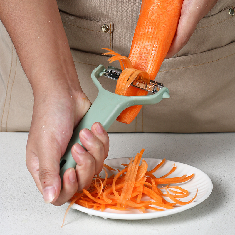 スポット多機能皮むきナイフ三合一ステンレス野菜家庭用皮むきナイフ皮むき器キッチンガジェット|undefined