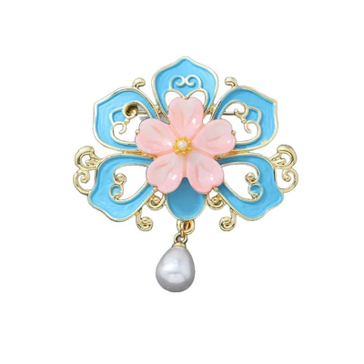 Yaxa sancaqları: Brooch Retro Palace Style