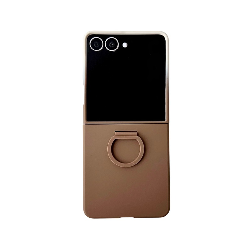 适用三星Z Flip 7手机壳肤感指环ZFlip6折叠保护壳zflip5简约防摔|undefined