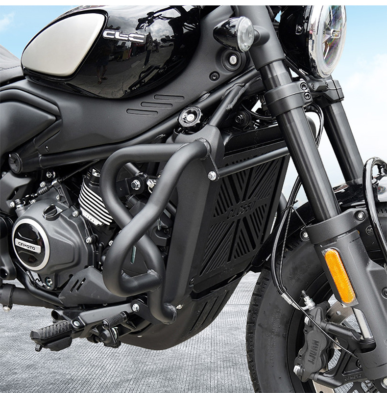 Suitable for Chunfeng 550Clc Bumper Anti-Collision and Anti-Fall Protection Bar Motorcycle Front Guard Bar Modification Accessories