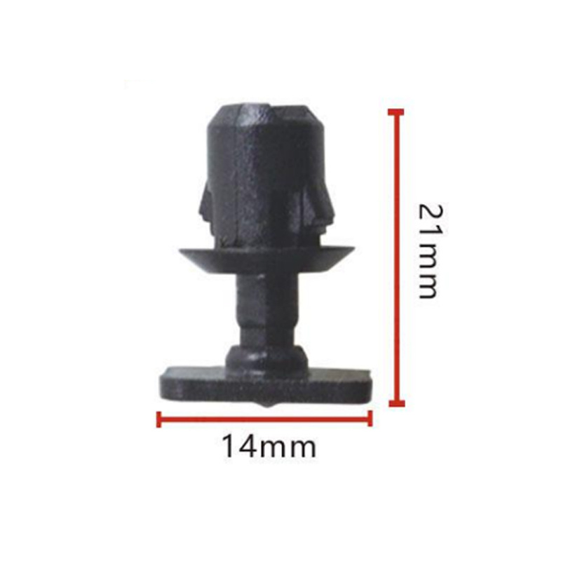 Para Volkswagen T4T5 forro de techo fijo plástico coche hebilla D719 OE:701867549