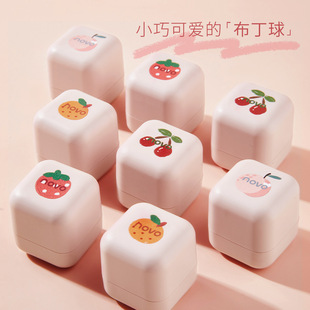 Novo5414 Little Pudding Translucent Repair Lip Balm Nourishing Warm Changing Lip Balm Moisturizing Water Lip Protective Lipstick Base