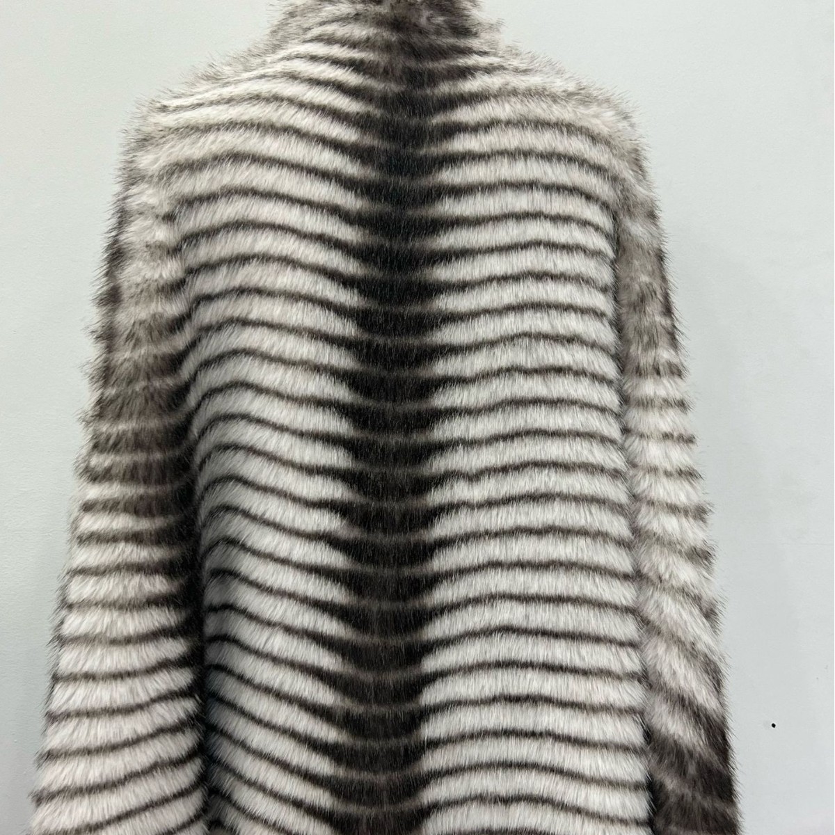 Fox Impresión de pelo de nieve Fox y bambú Leopardo punto de pelo de pavón peacook bolsa de moda abrigo juguetes zapatos tela de peluche