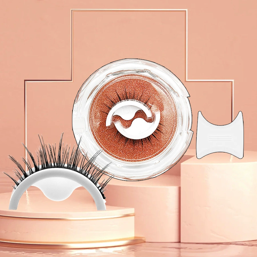 Pack, self-adhesive three dimensional comfortable false eyelashes