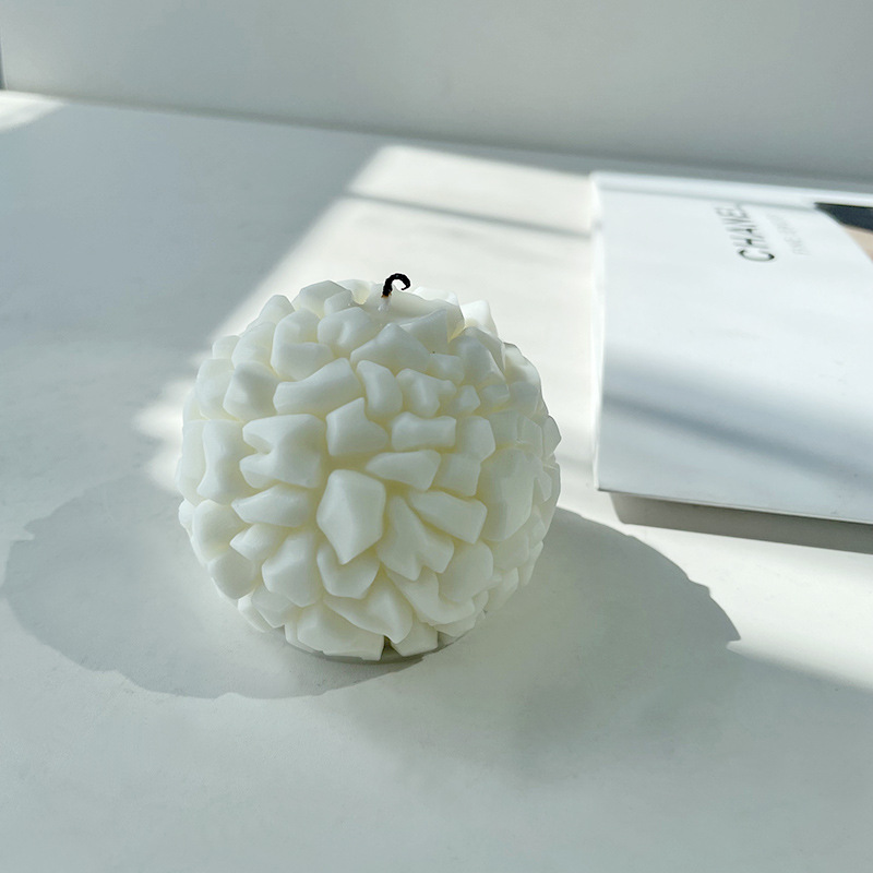 Jiahuimei meteorito vela esférica molde INS creativo forma geométrica aromaterapia vela molde silicona