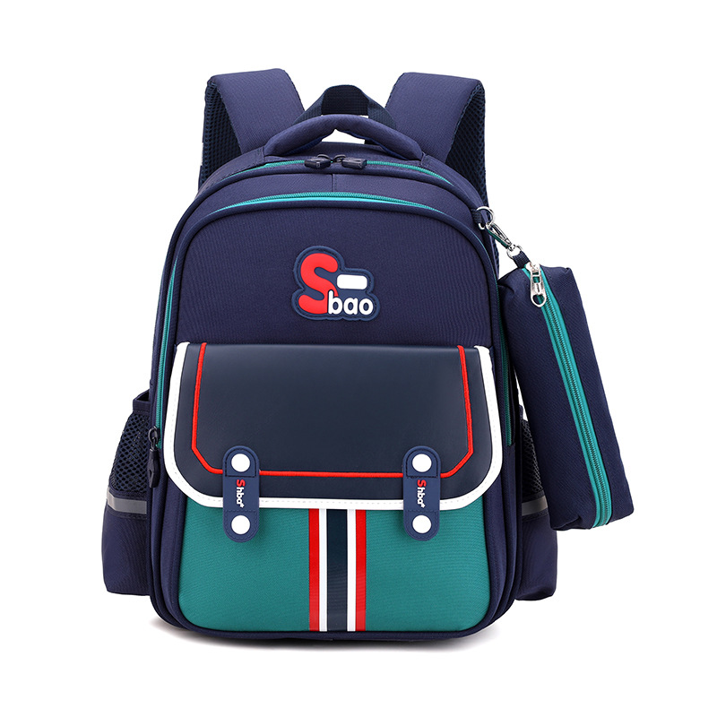 Nueva gran capacidad de los niños schoolbag niñas de la escuela primaria Grado 1-3-6 de reducción de carga de protección de la columna vertebral niños bolsa de escuela