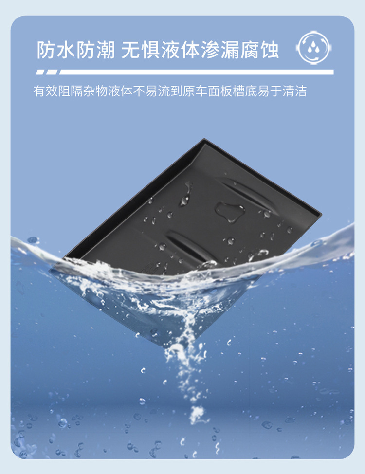 Suitable for Chery Fengyun T9 Silicone Wireless Charging Pad, Center Console Protection Anti-Slip Mat, Interior Modification Accessories