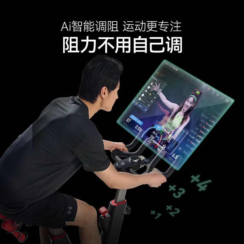 Electric dynamic professional bike for car