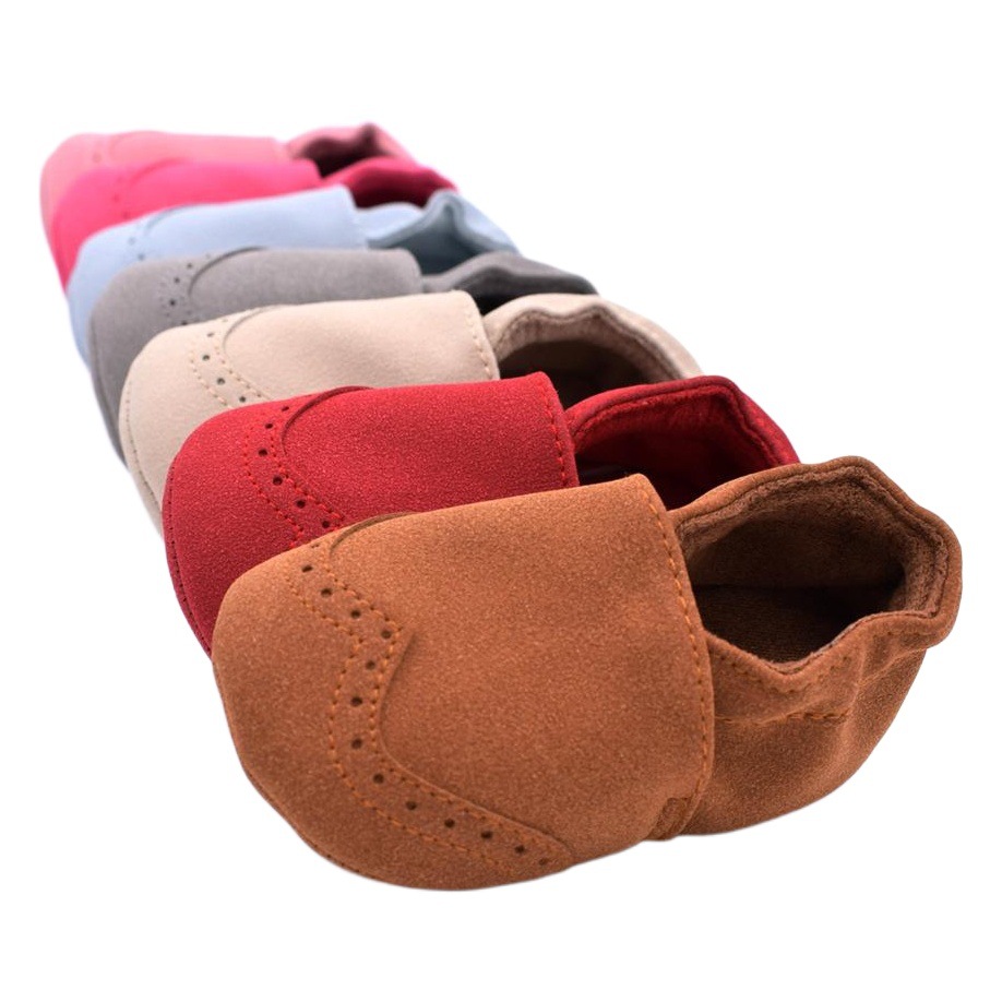 Babyshoes primavera y otoño nuevos zapatos de bebé de cuero mate 0-1 años de edad zapatos de niño de fondo suave 7 colores zapatos de bebé B605