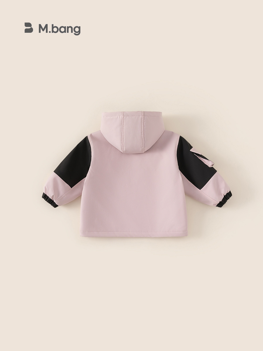 Yoobao ropa infantil 2025 ropa de algodón de invierno para niños nuevos tipos de ropa de invierno para niñas chaqueta de algodón con capuz