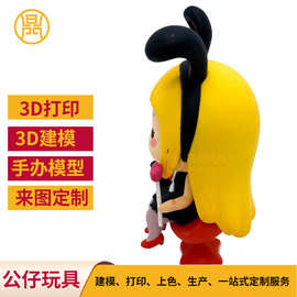 注塑动漫PVC手办 硅胶公仔动漫周边手办搪胶玩具公仔厂家直供批发