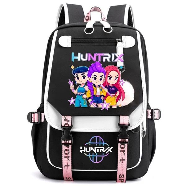 O Backpack/Black and White Witch Hunters 04