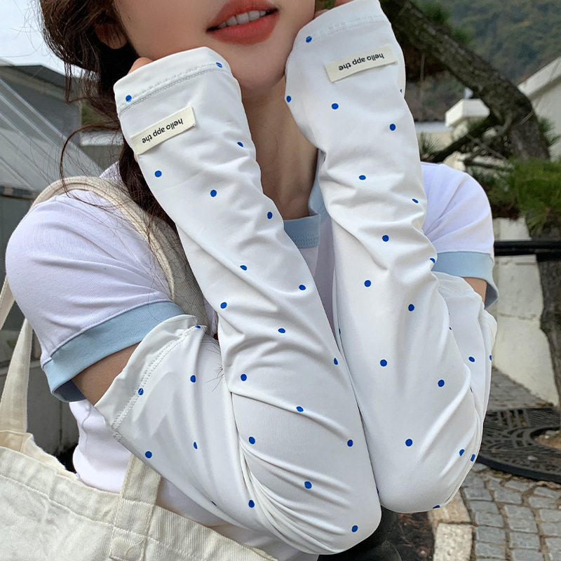 Women's Ice Sleeve Sun Protection Arm Sleeves, New High-Style UV-Protective Arm Covers, Summer Thin Breathable Arm Sleeves