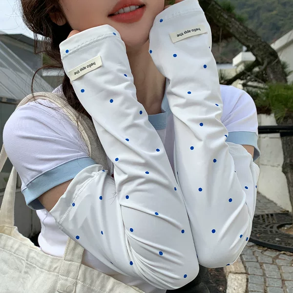 Women's Ice Sleeve Sun Protection Arm Sleeves, New High-Style UV-Protective Arm Covers, Summer Thin Breathable Arm Sleeves