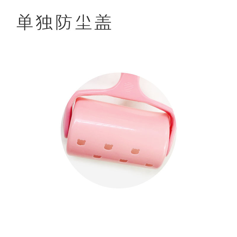 Tearable PET pelo que se pega dispositivo polvo ropa de papel cepillo de polvo hogar sofá rodillo rollo de papel lágrima de papel polvo que se pega
