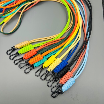 Cross-Border Work Permit Lanyard, Anti-Lost Key Lanyard, School Id Card, Mobile Phone Paracord, Hand-Woven Colorful Lanyard Cross-Border Work Permit Lanyard, Anti-Lost Key Lanyard, School Id Card, Mobile Phone Paracord, Hand-Woven Colorful Lanyard