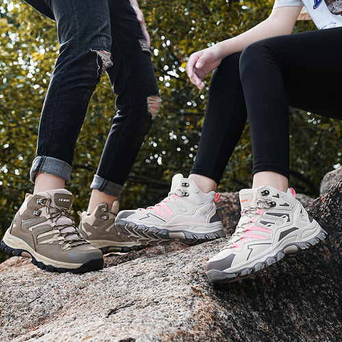Cross-border autumn couple outdoor hiking shoes sports running quick-drying breathable hiking non-slip thick-soled casual shoes