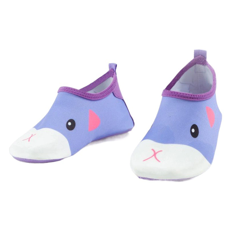 2020 Новая многоцветная подошва, детская пляжная обувь с героями мультфильмов, Уличная обувь для трассировки, домашние носки, мягкая обувь